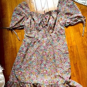 Floral Summer Mini Dress